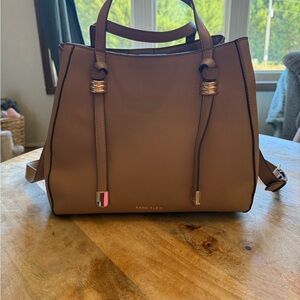 Anne Klein Brown Satchel Bag